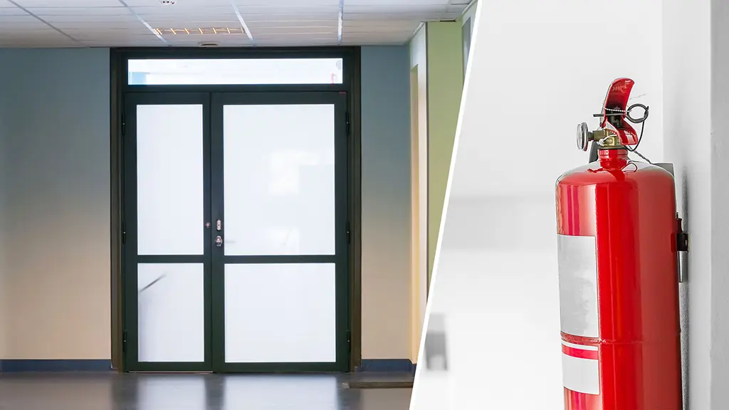 Wenn es um die Sicherheit geht – Brandschutztüren als Aluminium